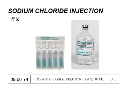 Sodium Chloride Injection, 0.9 %, 10 Ml