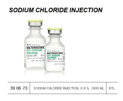 Sodium Chloride Injection, 0.9 %, 2X 500 Ml