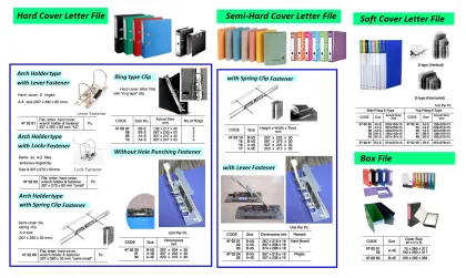 Soft Cover Letter File, Side Filing Vertical Type, A4 S 307 X 230 X 15 Mm