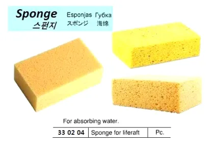 Sponge For Liferaft
