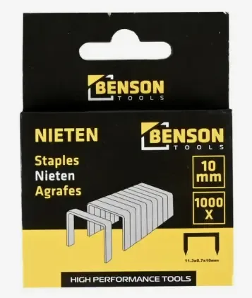 Staples type 53, 11,3x10x0,7mm,box a 1000 pcs. IMPA 615262