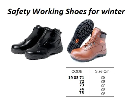 Steel Toe Safety Working Shoes For Winter, 29 Cm