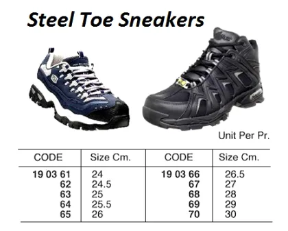 Steel Toe Sneaker, 30 Cm