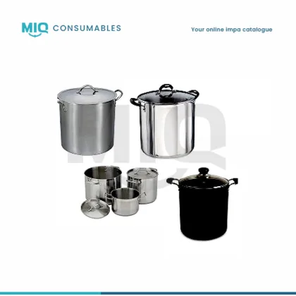 Stock Pot With Lid St.steel 270 X 270 Mm 15 Liter