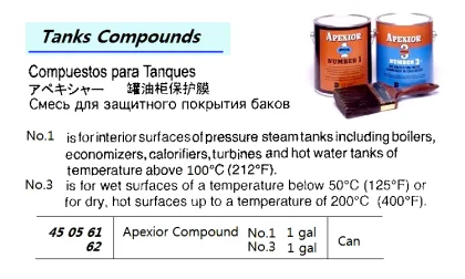 Tanks Compound, Apexior Compound No.3 1 Gal