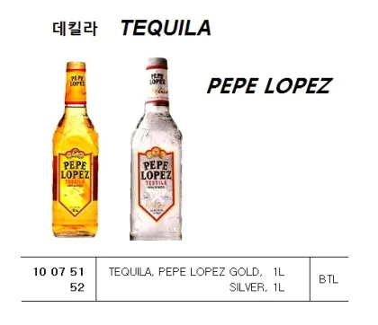 Tequila, Pepe Lopez Gold, 1L