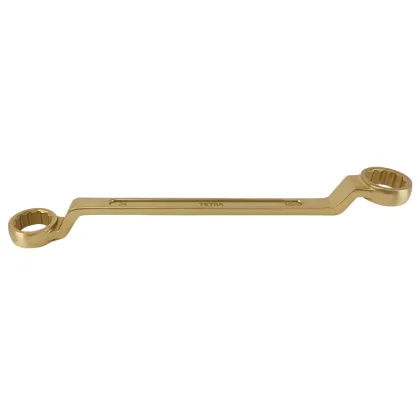 Tetra 12-Point Double End Wrench 30x32mm Non-Spark Aluminium Bronze