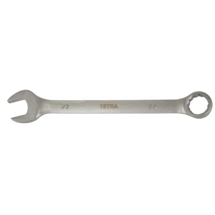 TETRA 22mm Open 12-Point Box Wrench - Stainless Steel IMPA 616412