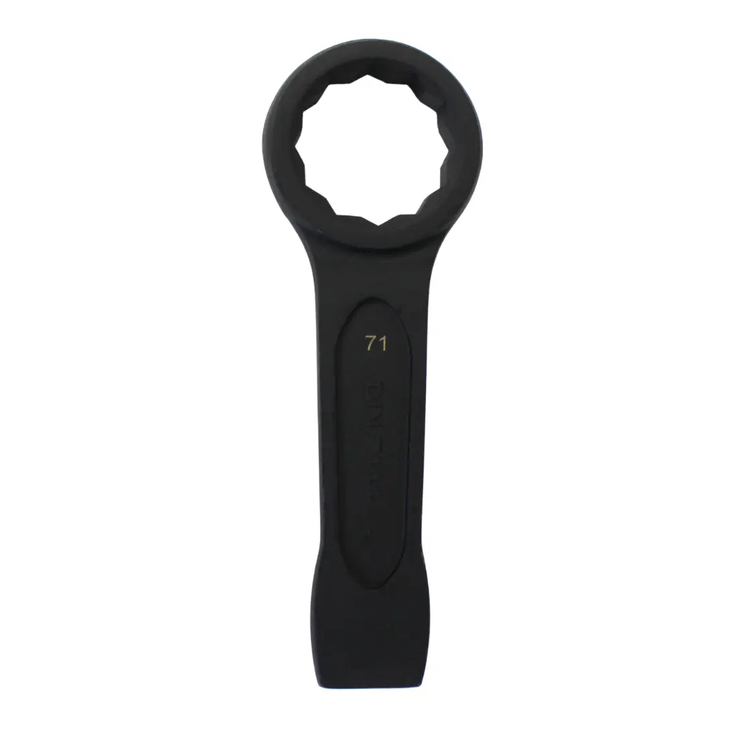 TETRA Striking wrench 71 mm. 12-Point Ring. DIN 7444 IMPA 61116