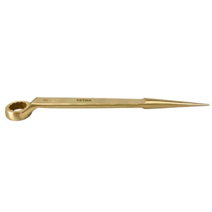 TETRA Wrench 12-point and spud end 27 mm Non-Spark Aluminium-Bronze, IMPA 615570