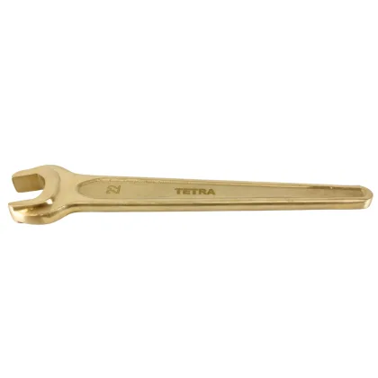 TETRA Wrench Single Open End 22 mm Non-Spark Aluminium-Bronze, IMPA 615419