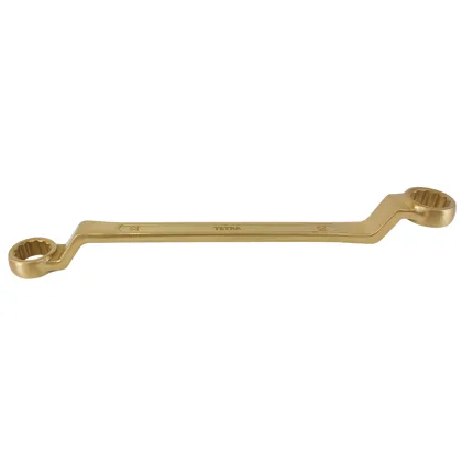 TETRA12-point double end wrench 22 x 24 mm Non-Spark Aluminium-Bronze, IMPA 615525
