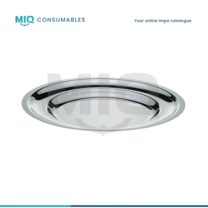 Tray Ovale Ss 40 X 26 Cm