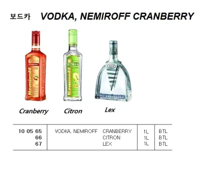 Vodka, Nemiroff Lex, 1L