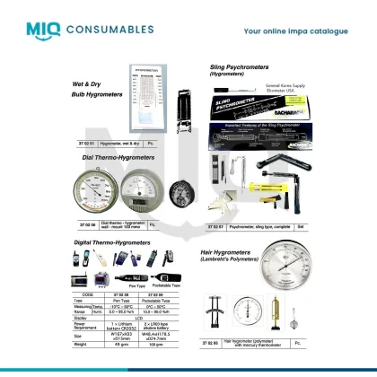 Wet & Dry Bulb Hydrometer