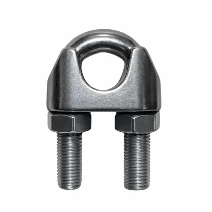 Wire rope clip 8mm, Stainless Steel 316, IMPA 233657