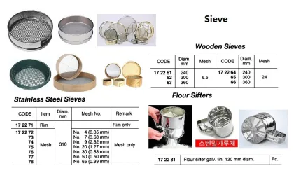 Wooden Sieve 360 Mm Diam 6.5Mesh