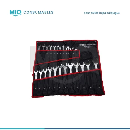 Open & 12 Point Box Wrench Set, 8X8 To 32X32 Mm, 12'S