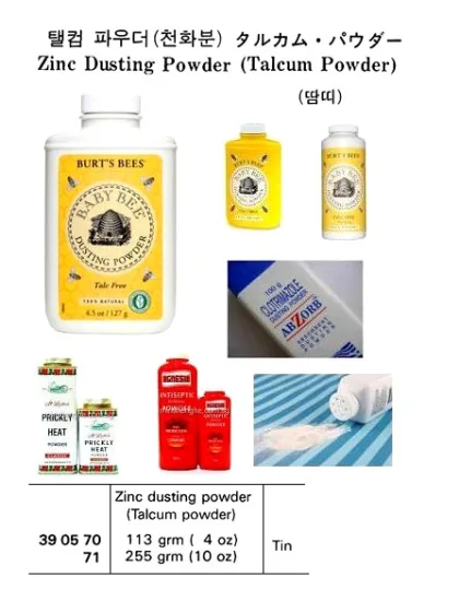 Zinc Dusting Powder ,Talcum Powder, 113 Grm