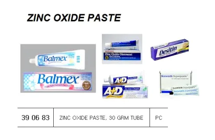 Zinc Oxide Paste, 30 Grm Tube